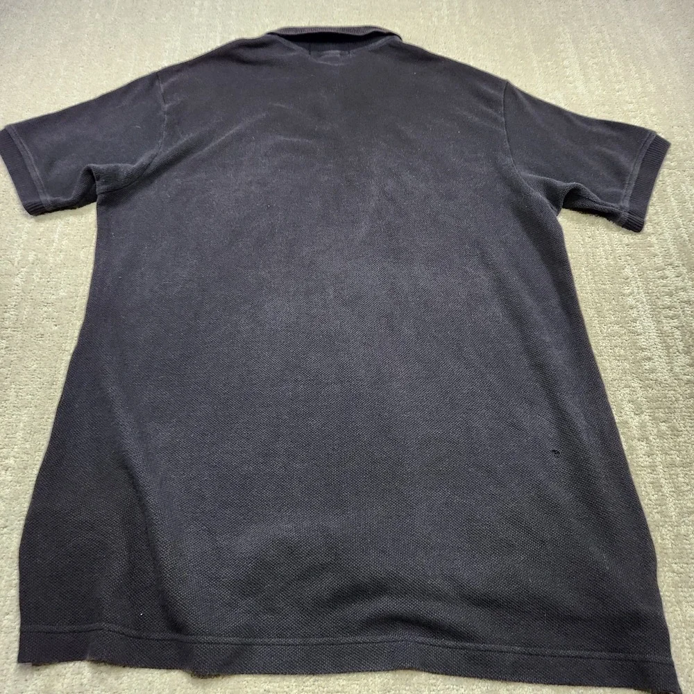 Vintage Polo Sport Ralph Lauren Shirt Men Large Waffle Knit Polo Heavy Cotton